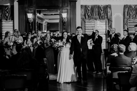The Mr. and Mrs. at Loose Mansion wedding