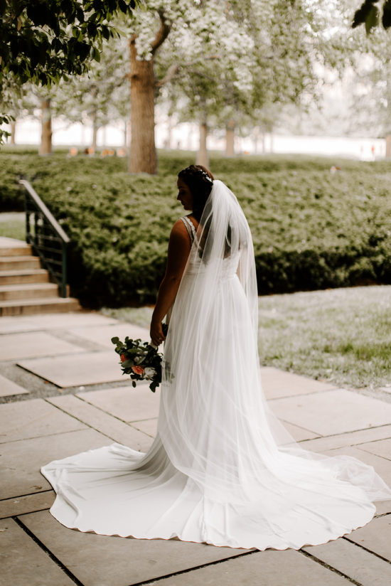 Bride at Nelson-Atkins Museum